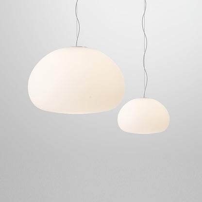 Warm Hanging Drop Light