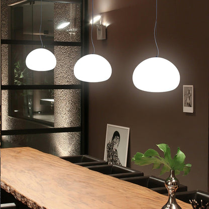 Warm Hanging Drop Light