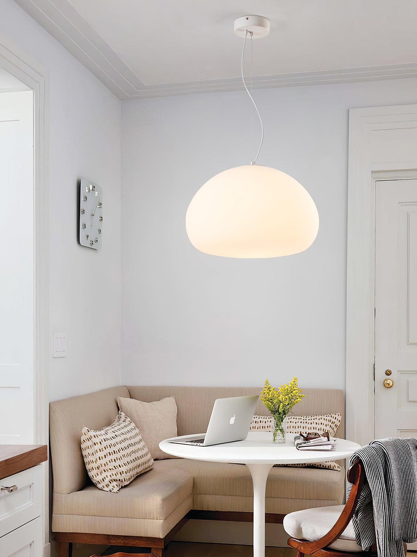 Warm Hanging Drop Light