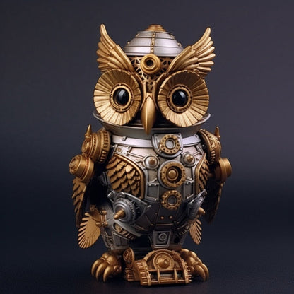 Unique Owl Figurine Home Decor Statue - Fesara