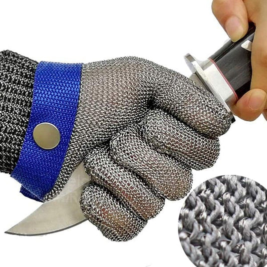 Durable Stainless Steel Protective Work Gloves - Fesara