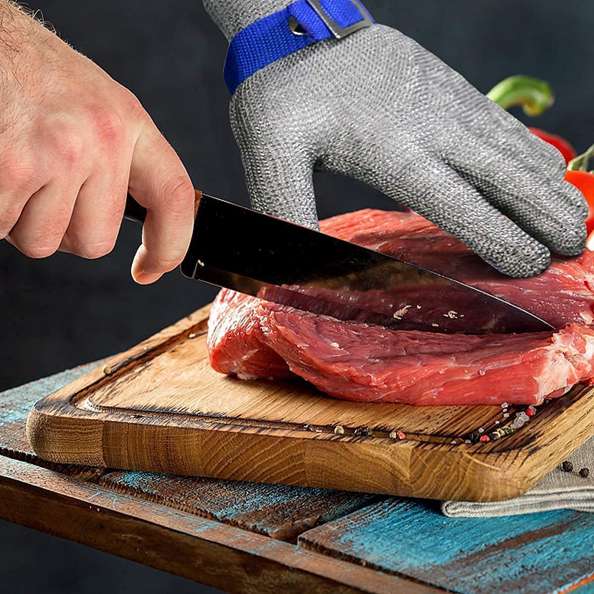 SteelGuard | Durable Cut Resistant Stainless Steel Safety Gloves 3