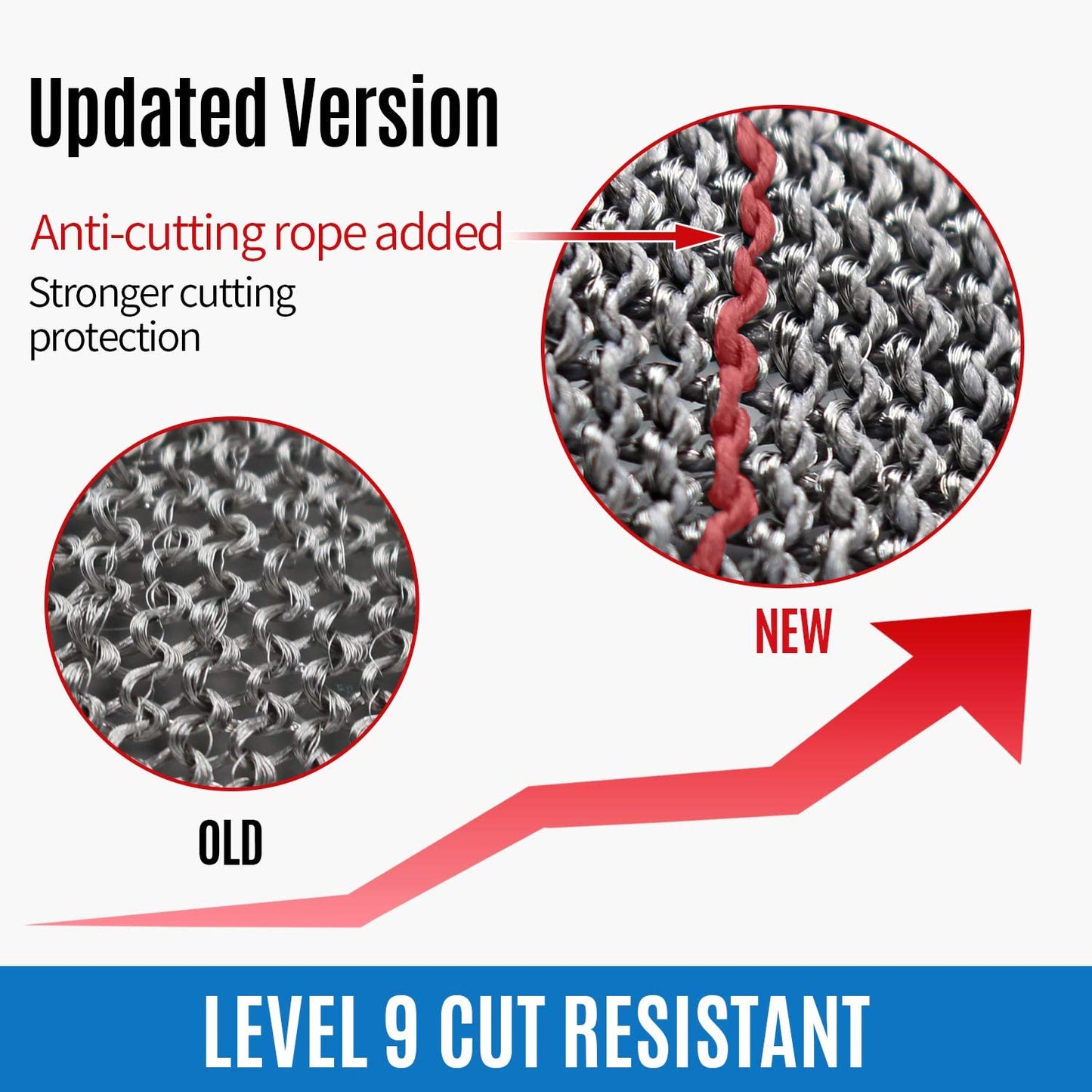 SteelGuard | Durable Cut Resistant Stainless Steel Safety Gloves 6