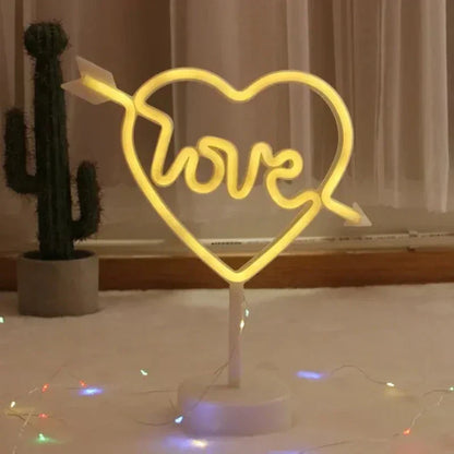 Colorful Glow LED Sign Board