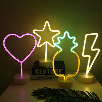 Colorful Glow LED Sign Board