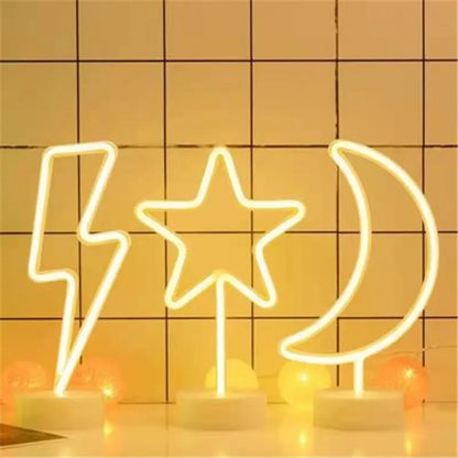 Colorful Glow LED Sign Board