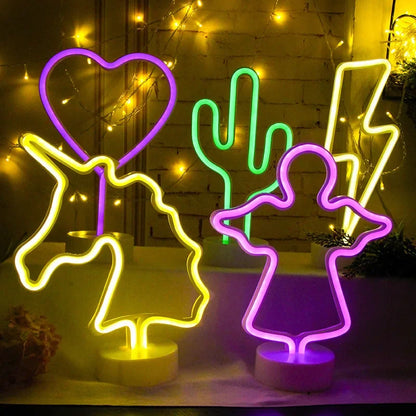 Colorful Glow LED Sign Board