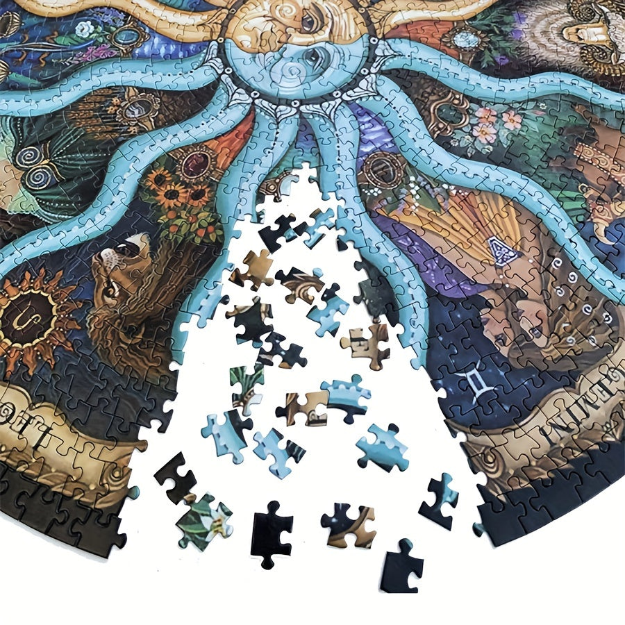 Large Round Constellation Jigsaw Puzzle 1000 Pieces