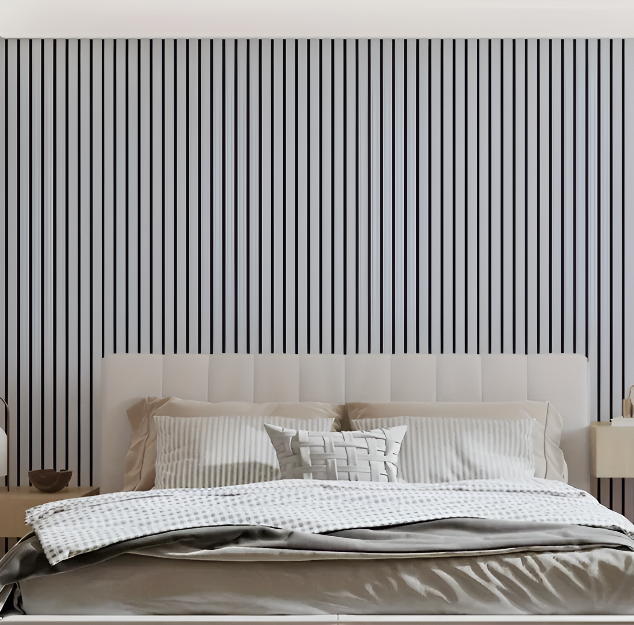 Easy Peel Wall Panels with Wooden Texture Design