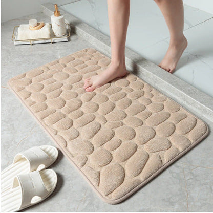Plush Foam Bathroom Mat | Gentle & Fast Drying