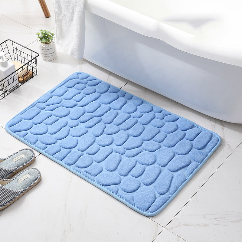 Plush Foam Bathroom Mat | Gentle & Fast Drying