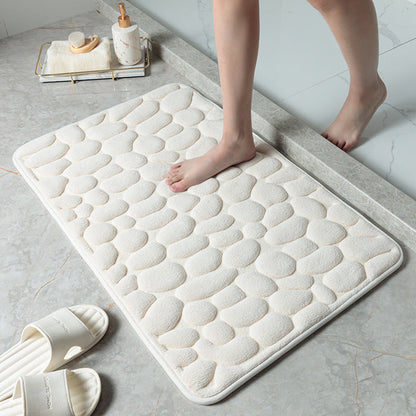 Plush Foam Bathroom Mat | Gentle & Fast Drying - Fesara