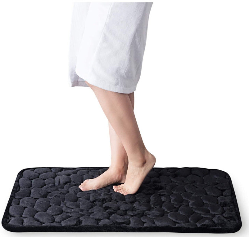 Plush Foam Bathroom Mat | Gentle & Fast Drying