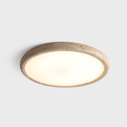 Simple Natural Stone Pendant Light - Fesara