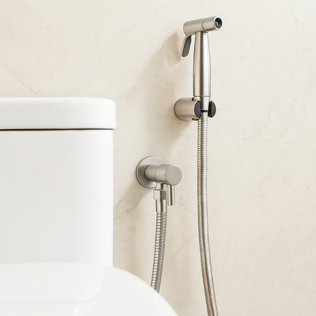 Premium Stainless Steel Toilet Bidet Sprayer Kit - Fesara
