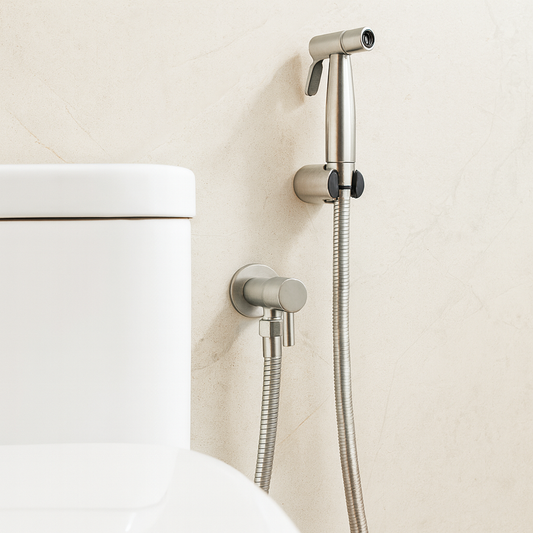 Premium Stainless Steel Toilet Bidet Sprayer Kit - Fesara