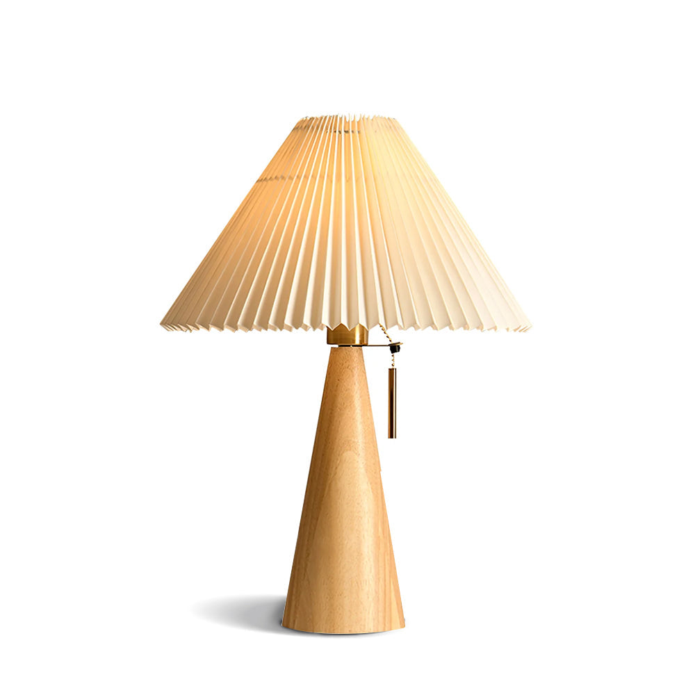 Classic Wooden Desk Table Lamp