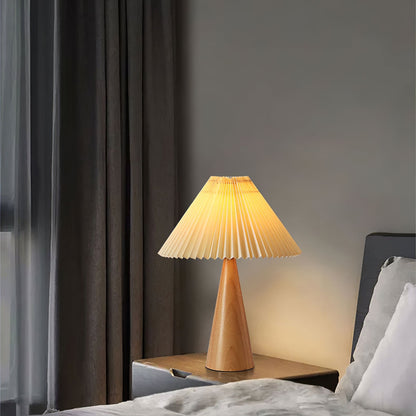 Classic Wooden Desk Table Lamp