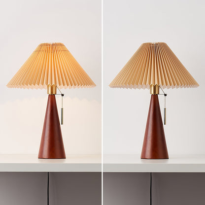 Classic Wooden Desk Table Lamp
