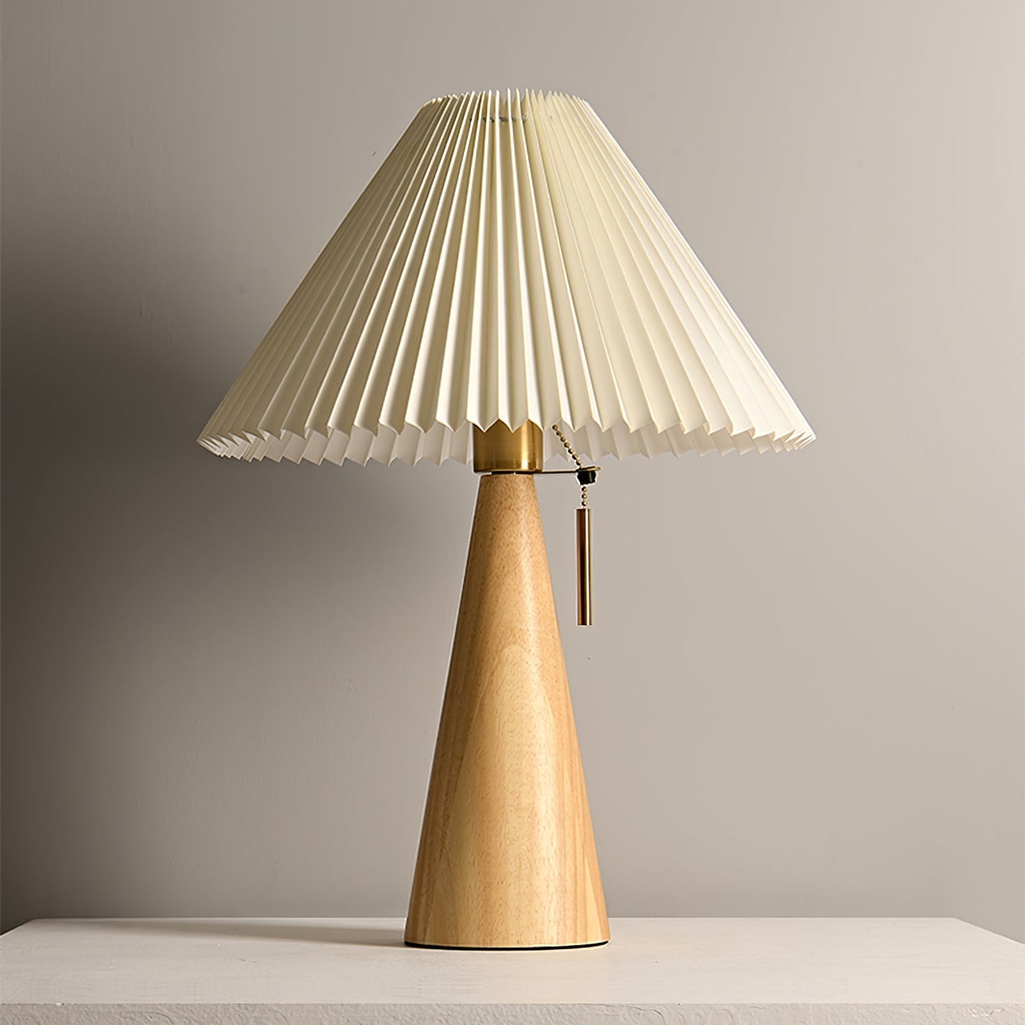 Classic Wooden Desk Table Lamp
