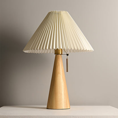 Classic Wooden Desk Table Lamp