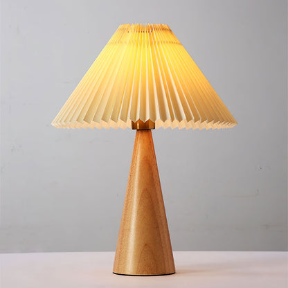 Classic Wooden Desk Table Lamp