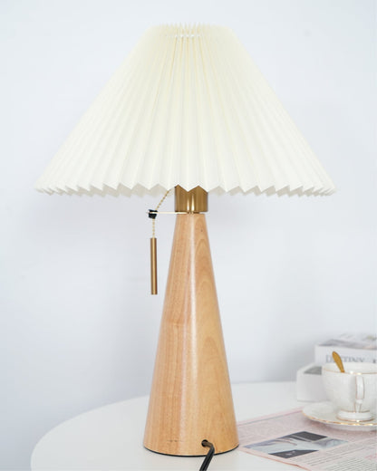 Classic Wooden Desk Table Lamp