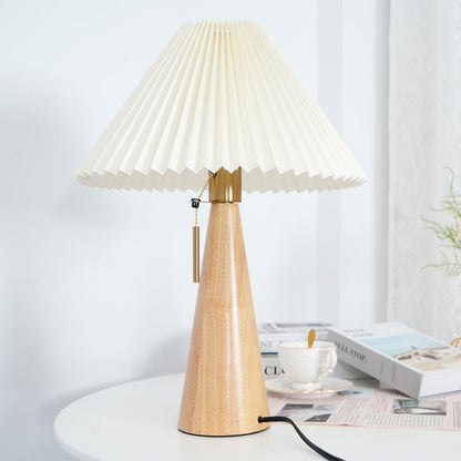 Classic Wooden Desk Table Lamp
