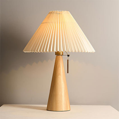 Classic Wooden Desk Table Lamp