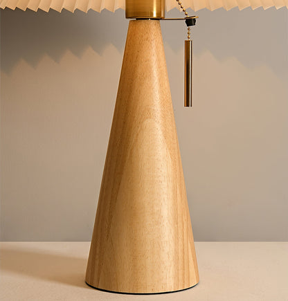 Classic Wooden Desk Table Lamp