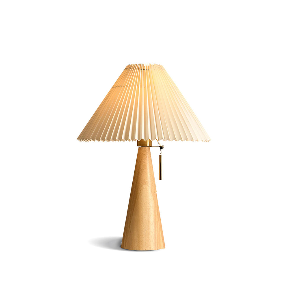 Classic Wooden Desk Table Lamp
