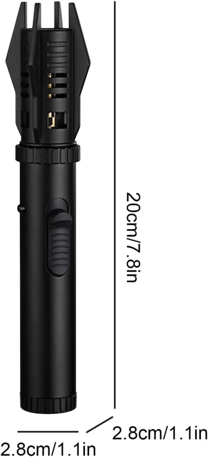 Windproof Lighter with Adjustable Flame for Outdoor Use
