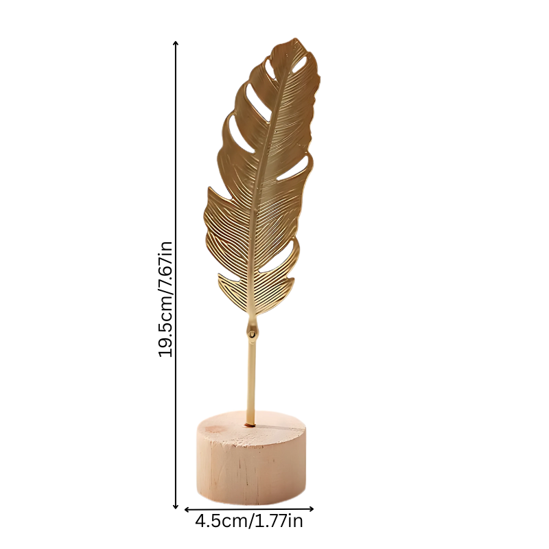Luxury Feather Wall Decor - Fesara