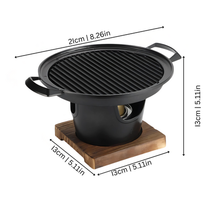 Portable Mini Grill Set