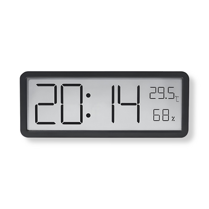 Smart LED Display Clock with Temp and Humidity - Fesara