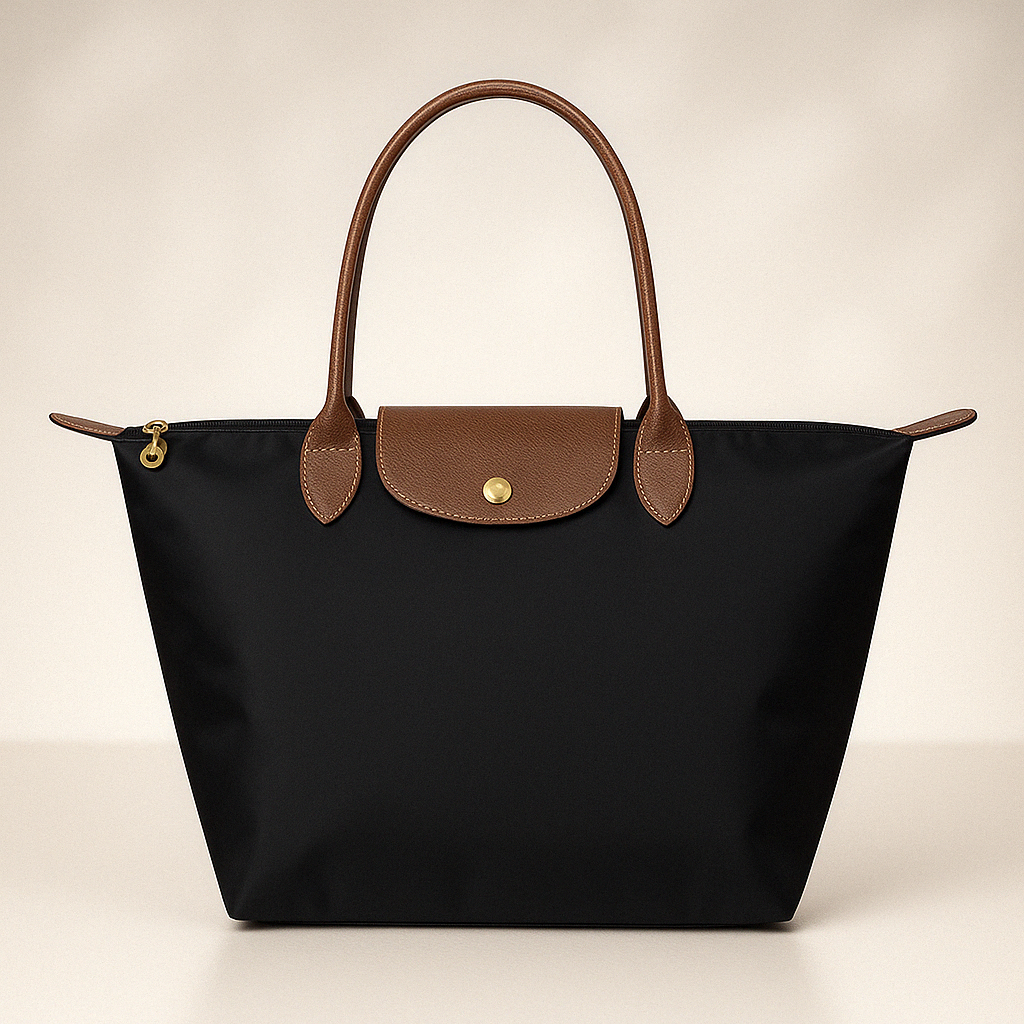 Stylish Waterproof Leather Tote Bag – Versatile Shoulder Bag for Everyday Use, Spacious & Durable 0