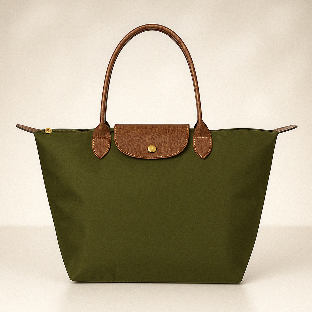 Stylish Waterproof Leather Tote Bag – Versatile Shoulder Bag for Everyday Use, Spacious & Durable 2