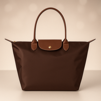 Stylish Waterproof Leather Tote Bag – Versatile Shoulder Bag for Everyday Use, Spacious & Durable 4