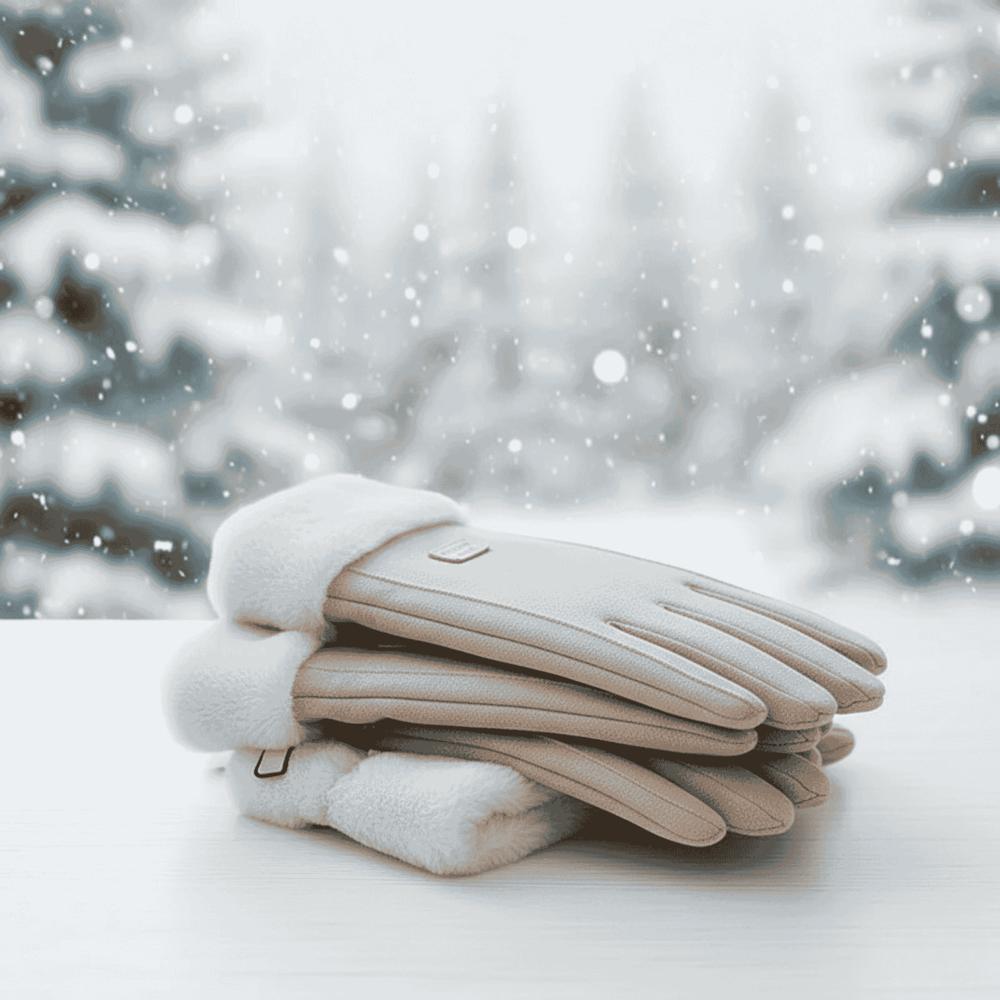 Warm Women's Water Resistant Touchscreen Gloves - Fesara