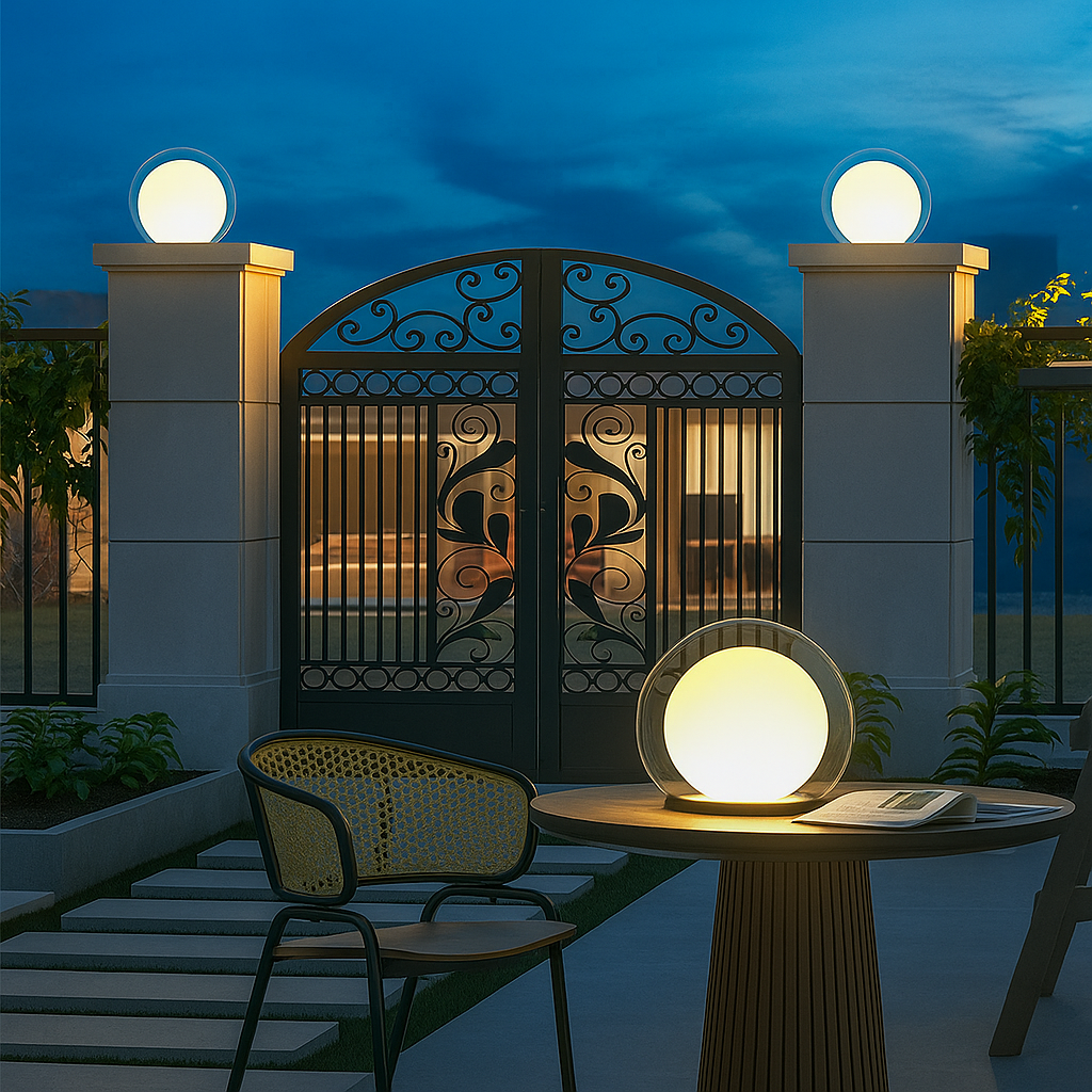 Sun Column Moon Lamp 2