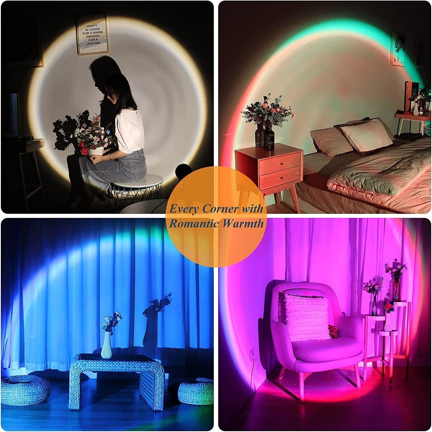 Colorful LED Table Lamp