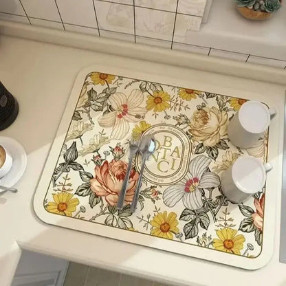 Waterproof Kitchen Floor Mat - Slip Resistant and Fast Drying - Fesara