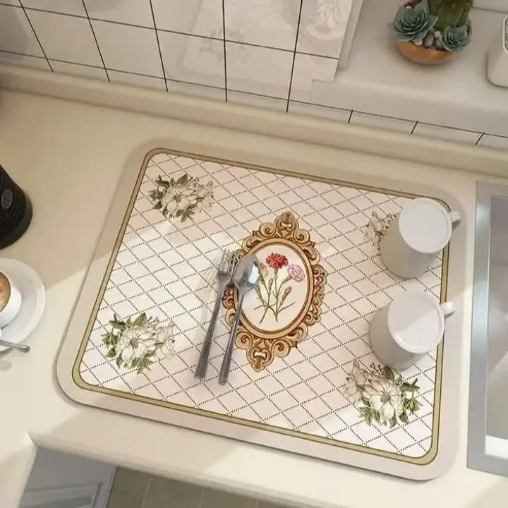 Waterproof Kitchen Floor Mat - Slip Resistant and Fast Drying