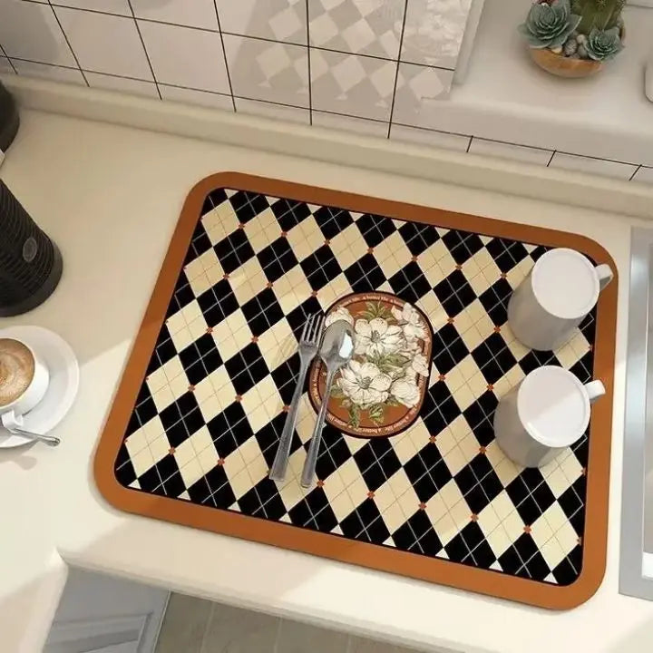 Waterproof Kitchen Floor Mat - Slip Resistant and Fast Drying