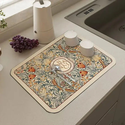 Waterproof Kitchen Floor Mat - Slip Resistant and Fast Drying