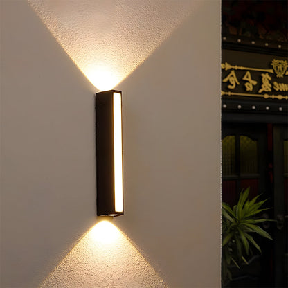Bright Outdoor LED Wall Lamp - Waterproof Up Down Light