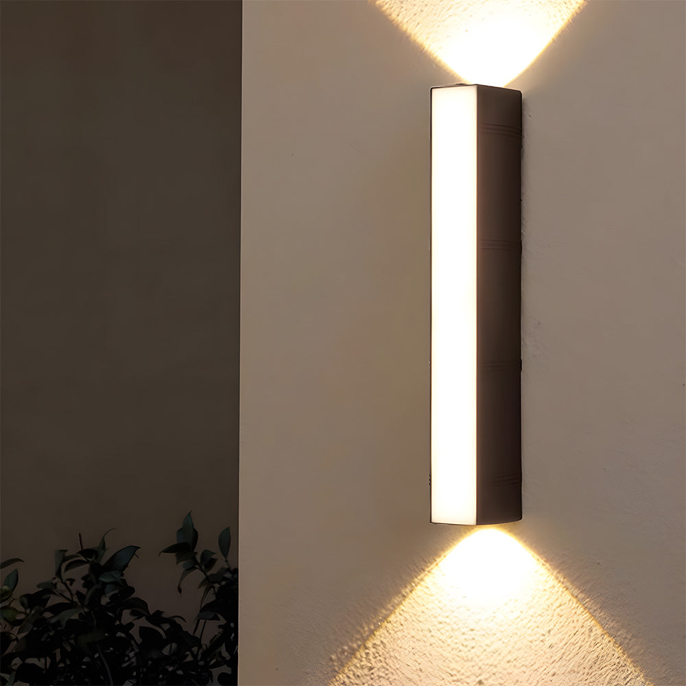 Bright Outdoor LED Wall Lamp - Waterproof Up Down Light - Fesara