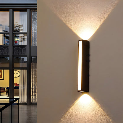 Bright Outdoor LED Wall Lamp - Waterproof Up Down Light