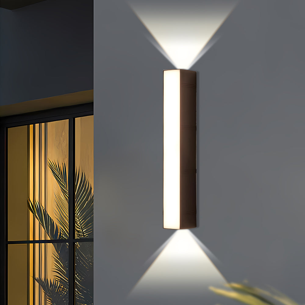 Bright Outdoor LED Wall Lamp - Waterproof Up Down Light