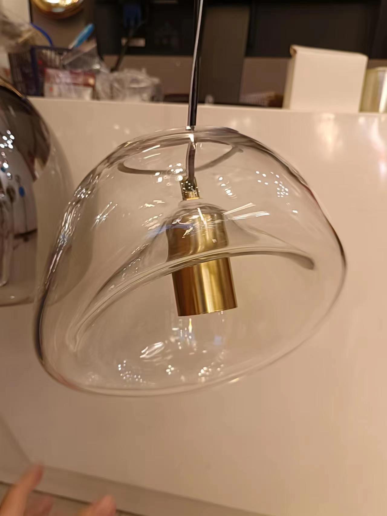 Modern Glass Drop Ceiling Light